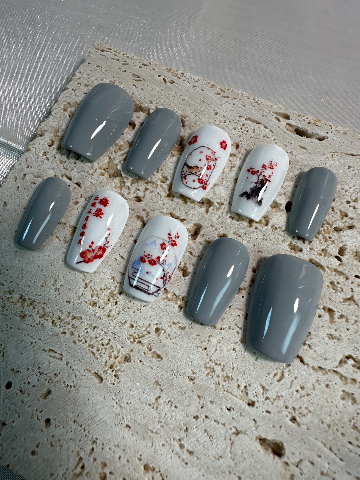 Traditional gray asia