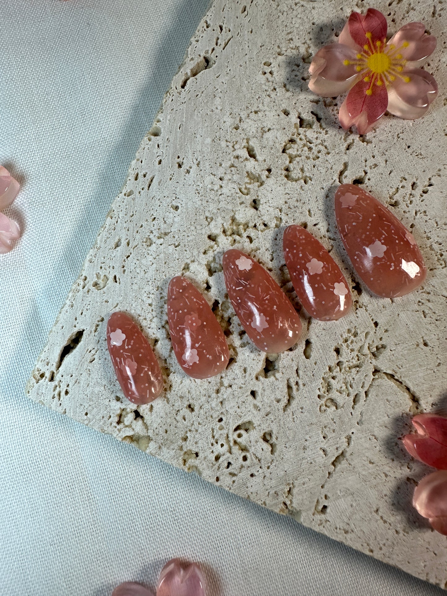 Little pink flowers